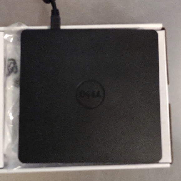 Dell USB Slim DVD Drive  Black - Picture 1 of 7